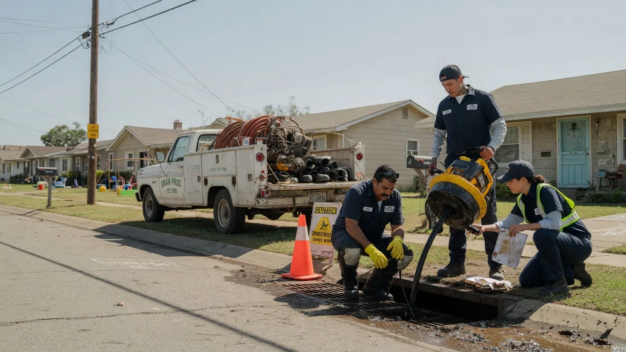 Drain Cleaning in Cranfills Gap, TX near me
